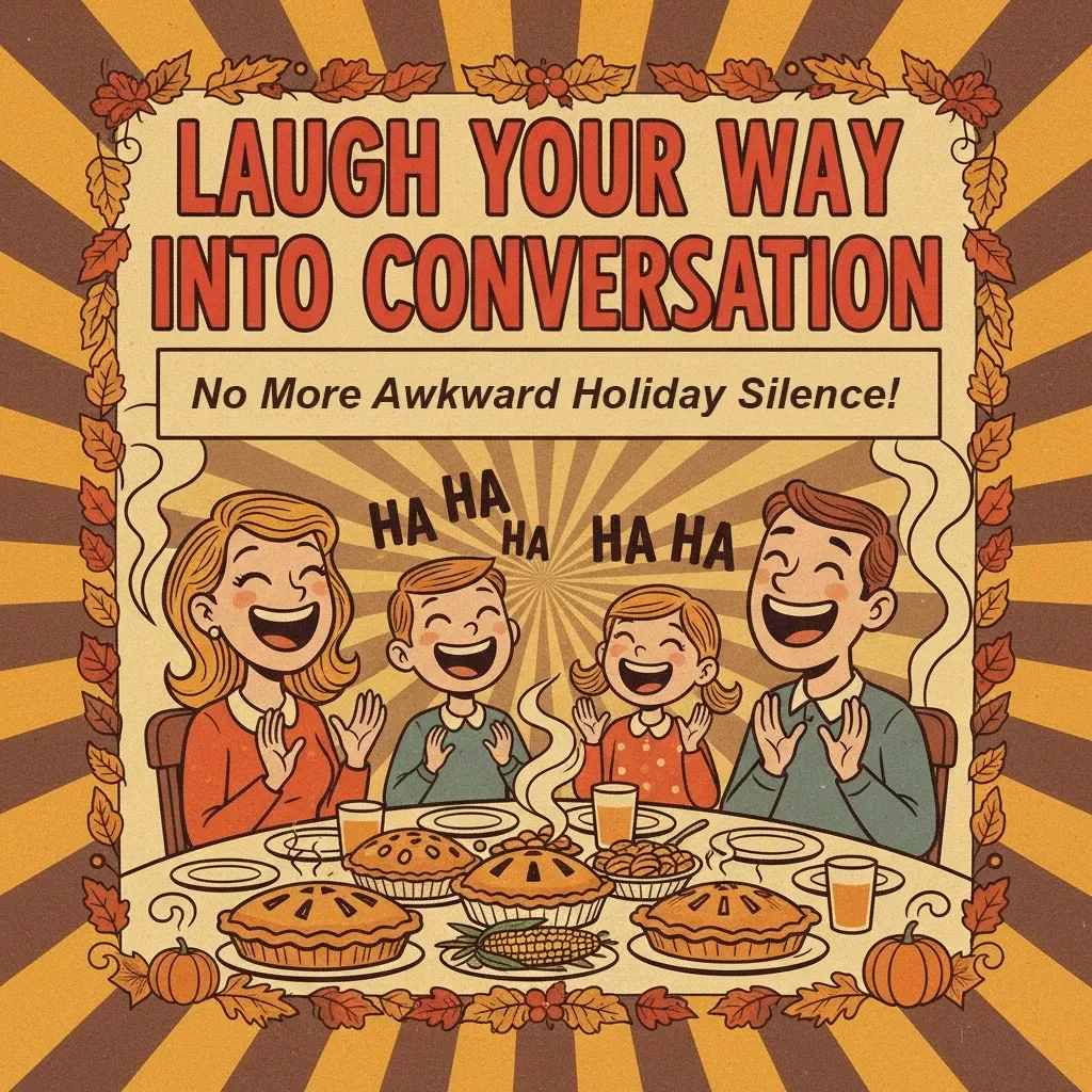 Laugh Your Way Into Conversation | Humor-Based AI Prompt Checklist | Digital Download for Creative Chat Starters, Funny Icebreakers & Engaging Conversations