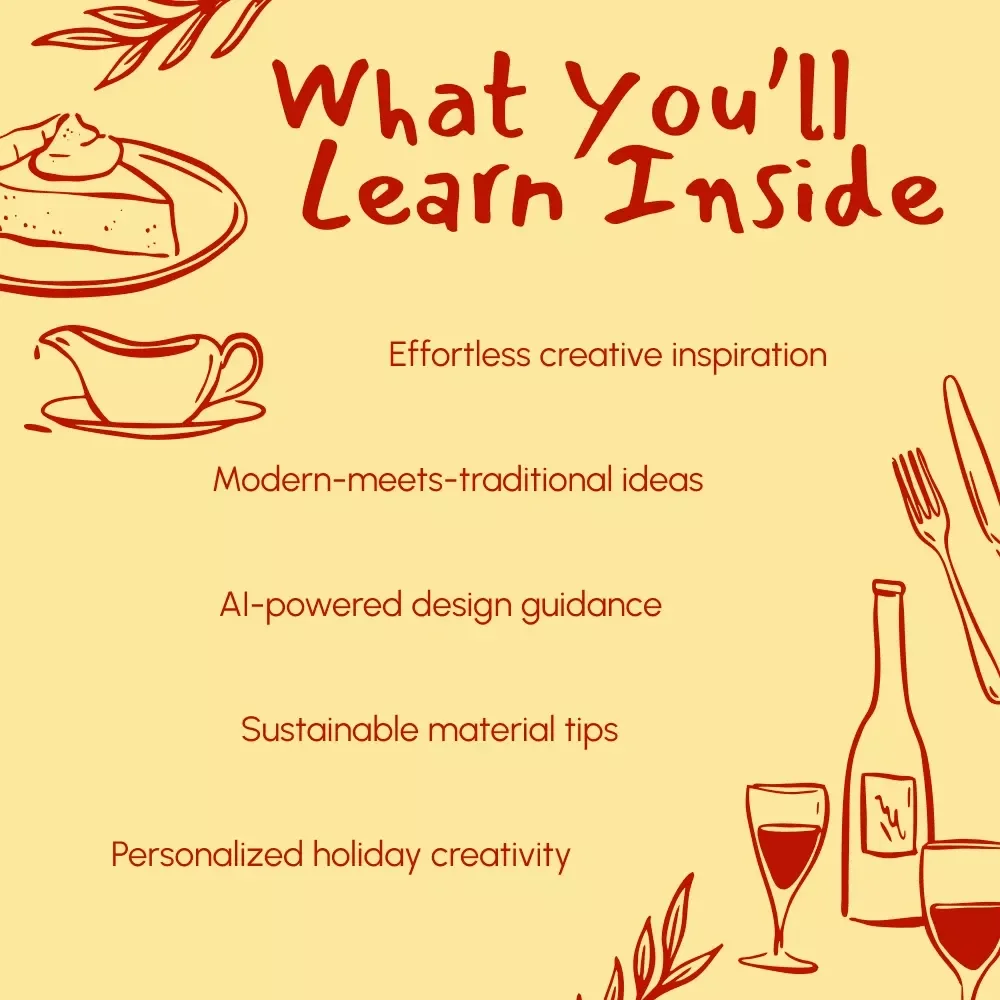 Thanksgiving Wreath Magic: Creative, Modern & AI-Powered Ideas for a Warm Welcome | Digital eBook | Thanksgiving Wreath Ideas, DIY Guide & AI Creativity Tips