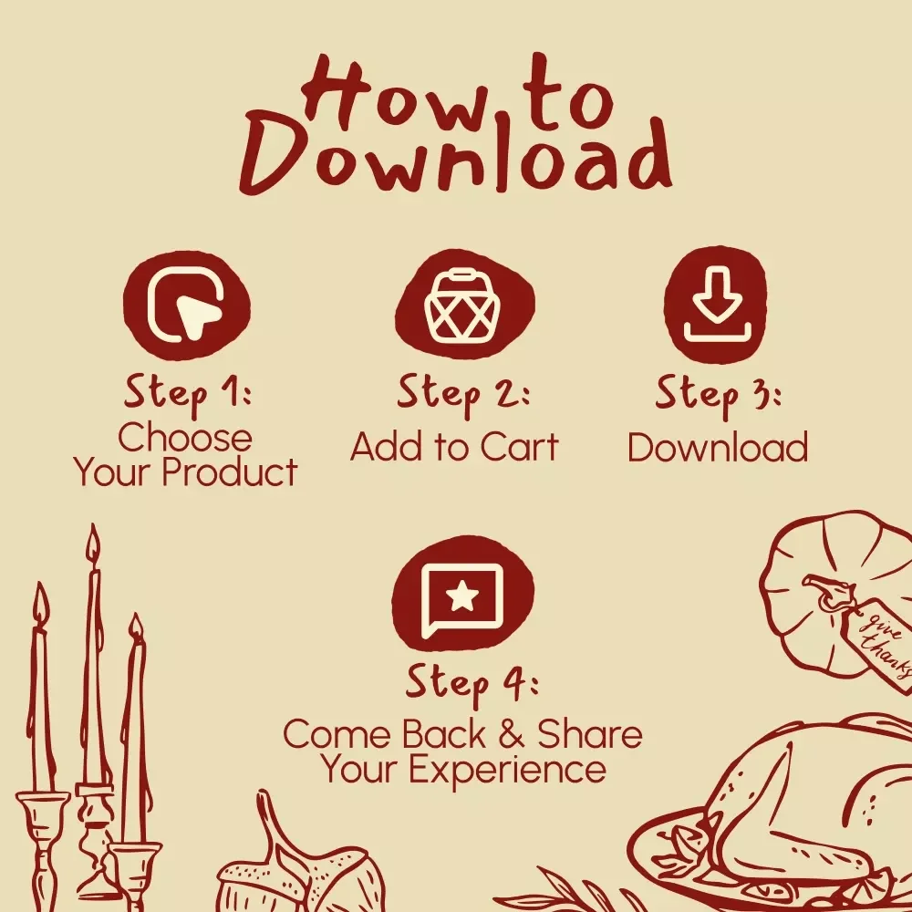 The Juicy Turkey Triumph Checklist | How to Cook a Juicy Thanksgiving Turkey | Ultimate Holiday Roasting Guide for Beginners & Food Lovers | Printable Kitchen Companion for the Perfect Bird
