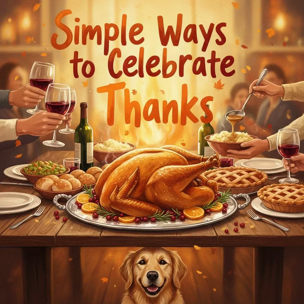 Simple Ways to Celebrate Thanks | Gratitude eBook | Non-Religious Thanksgiving Guide | Mindful Living & Self Growth Digital Download