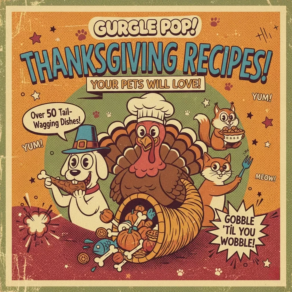 Thanksgiving Recipes Your Pets Will Love | Pet-Friendly Holiday eBook for Dogs & Cats | AI-Generated Pet Treat Ideas | Digital Download Guide for Homemade Thanksgiving Pet Meals