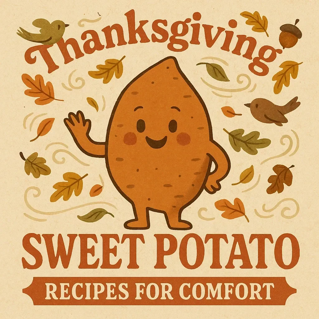 Thanksgiving Sweet Potato Recipes for Comfort | Holiday eBook | Sweet Potato Casserole, Pie & Side Dish Ideas | Digital Download Cookbook & Recipe Guide