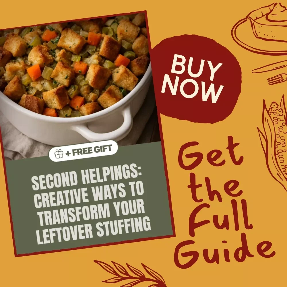 Second Helpings: Creative Ways to Transform Your Leftover Stuffing | Digital Guide for Food Lovers | What to Do with Leftover Stuffing Recipes & Meal Prep Inspiration