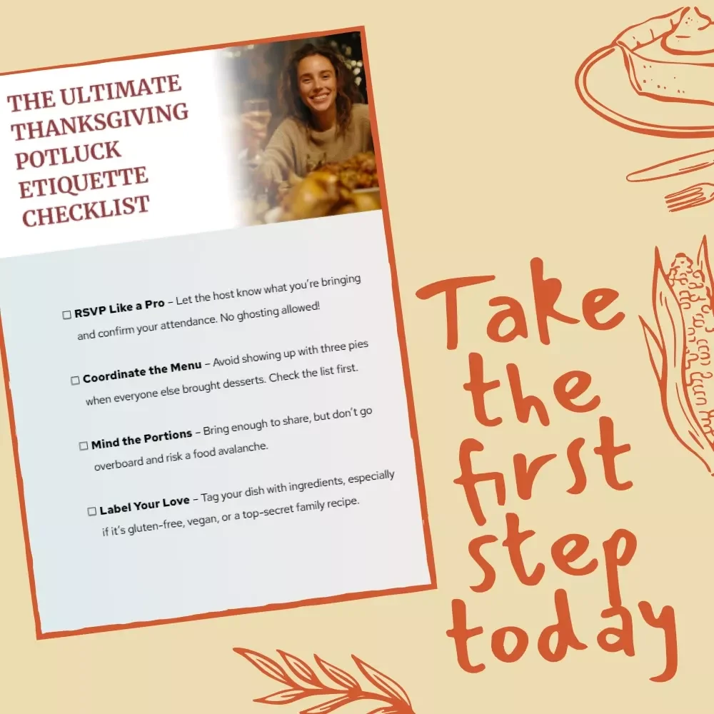The Ultimate Thanksgiving Potluck Etiquette Checklist – Must-Have Guide for Stress-Free Holiday Gatherings