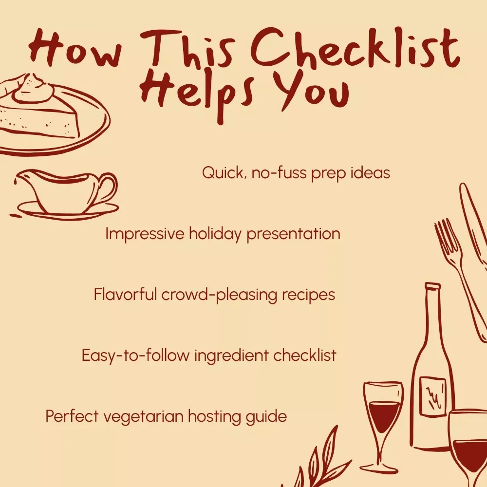 Vegetarian Starters That Wow: Your Thanksgiving Checklist | Digital Download | Vegetarian Starters for Thanksgiving Menu Ideas & Appetizer Inspiration