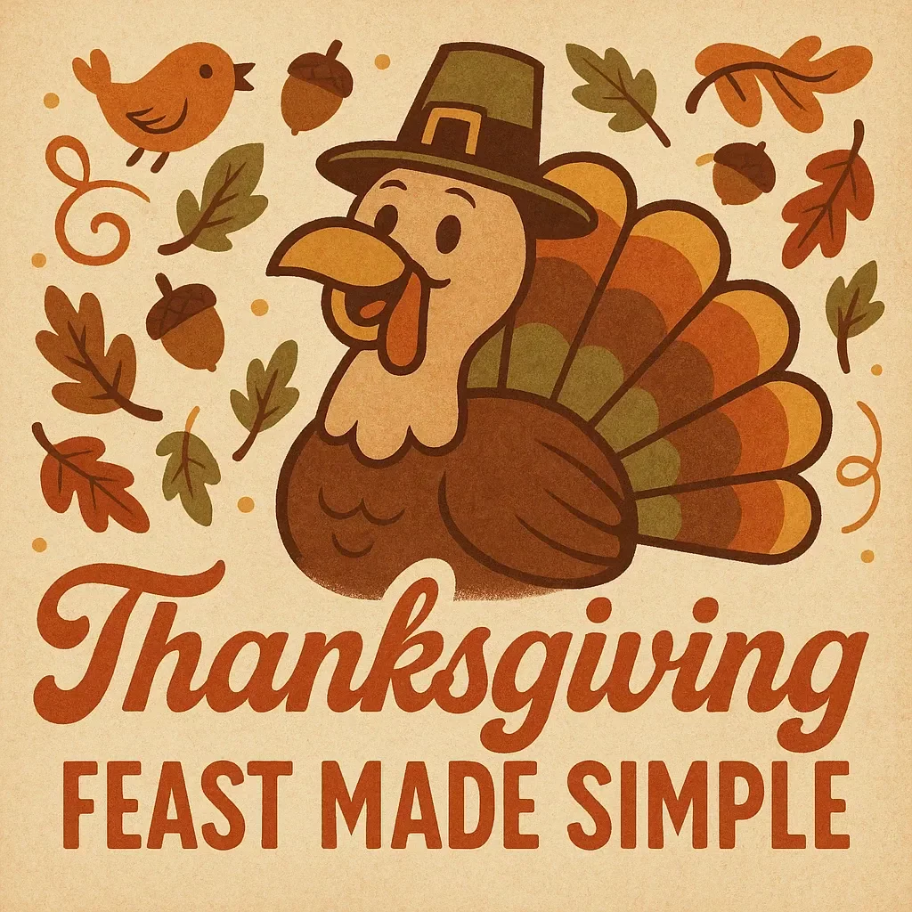 Thanksgiving Feast Made Simple: The Best Way to Plan a Thanksgiving Dinner for 6 People