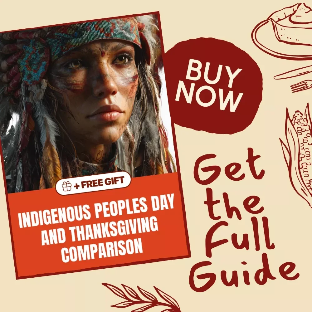 Indigenous Peoples Day and Thanksgiving Comparison Guide | Digital Download | Learn What Is Indigenous Peoples Day vs Thanksgiving | Cultural Awareness eBook for Teachers, Students, and Lifelong Learners