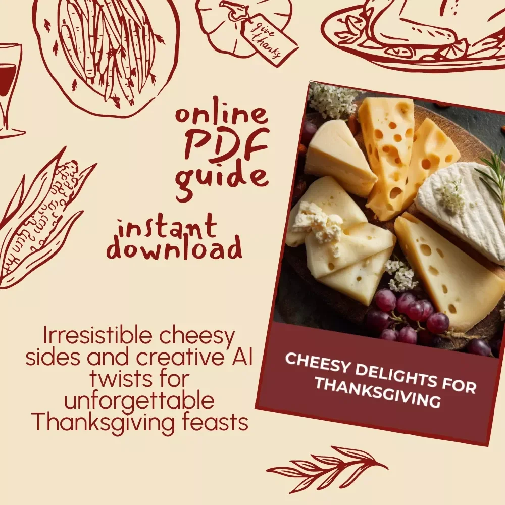 Cheesy Delights for Thanksgiving | Ultimate Guide to Cheesy Side Dishes for Thanksgiving | Festive Recipe eBook & Holiday Cooking Inspiration