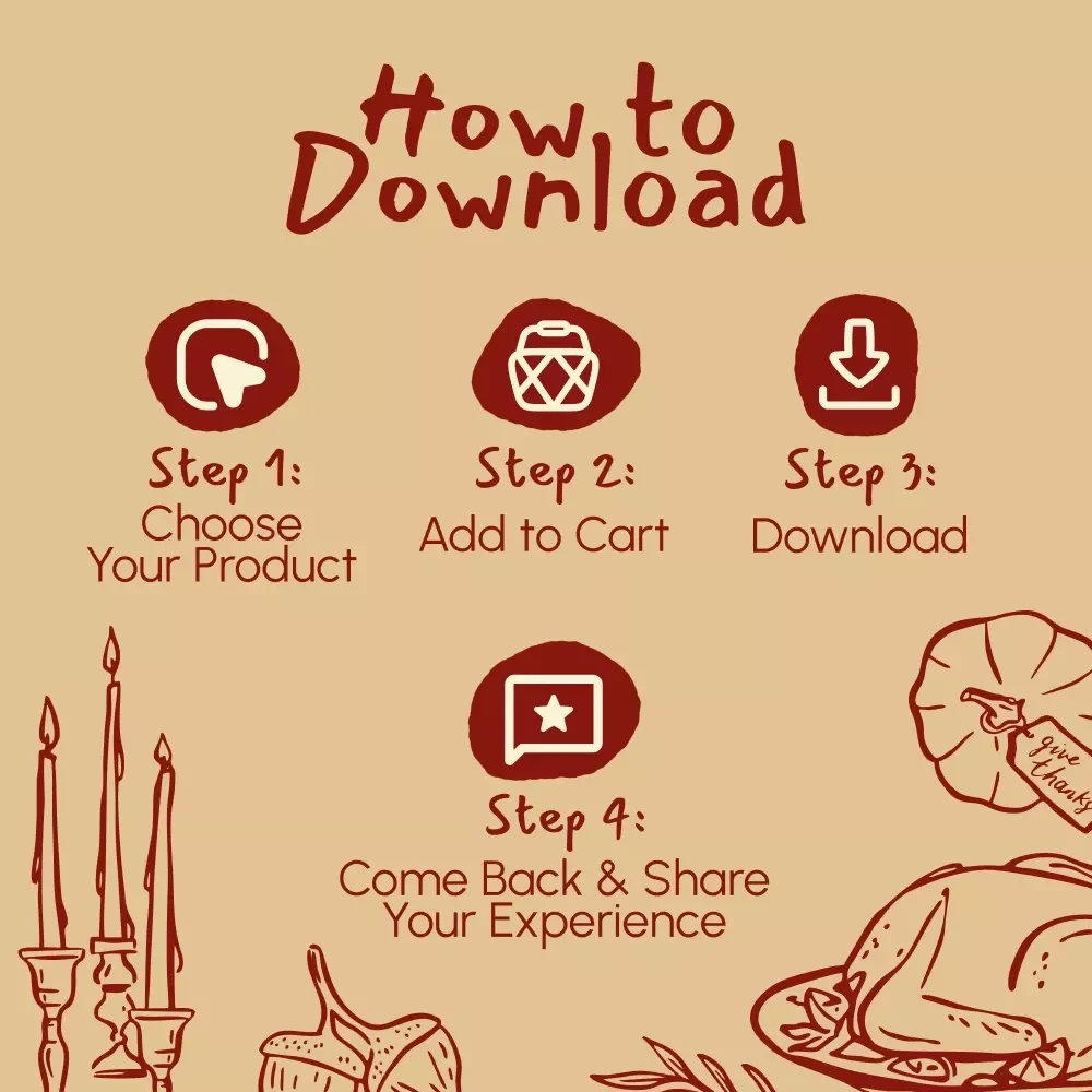 First-Time Feast: Your Stress-Free Thanksgiving Playbook | Thanksgiving eBook for Beginners | Digital Download Holiday Guide for Easy Hosting, Menu Planning & AI-Assisted Meal Prep