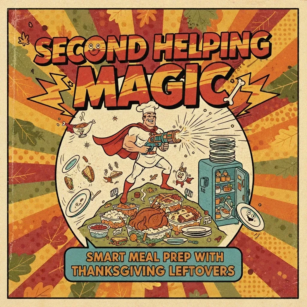 Second Helping Magic: Smart Meal Prep with Thanksgiving Leftovers - A Guide to Repurposing Your Thanksgiving Feast into Delicious Week-long Meals