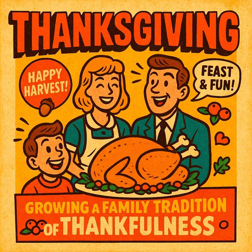 Growing a Family Tradition of Thankfulness | Digital Gratitude Guide for Families | The Best Way to Make Gratitude a Family Tradition