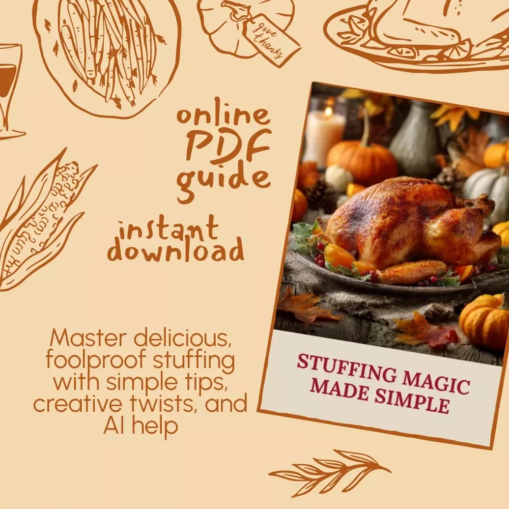 Stuffing Magic Made Simple | Ultimate Guide on How to Make Stuffing from Scratch | Thanksgiving Cooking eBook for Beginners & Food Lovers