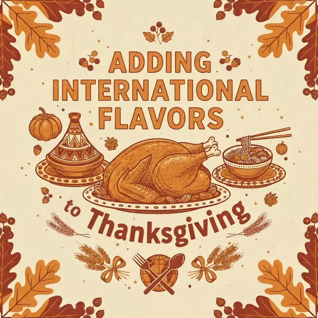Adding International Flavors to Thanksgiving: A Fun & Memorable Thanksgiving Menu Guide with International Twists