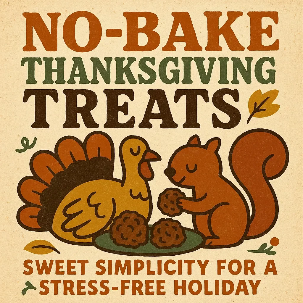 No-Bake Thanksgiving Treats: Sweet Simplicity for a Stress-Free Holiday | Easy No-Bake Thanksgiving Desserts Guide | Digital Download eBook for Effortless Holiday Entertaining
