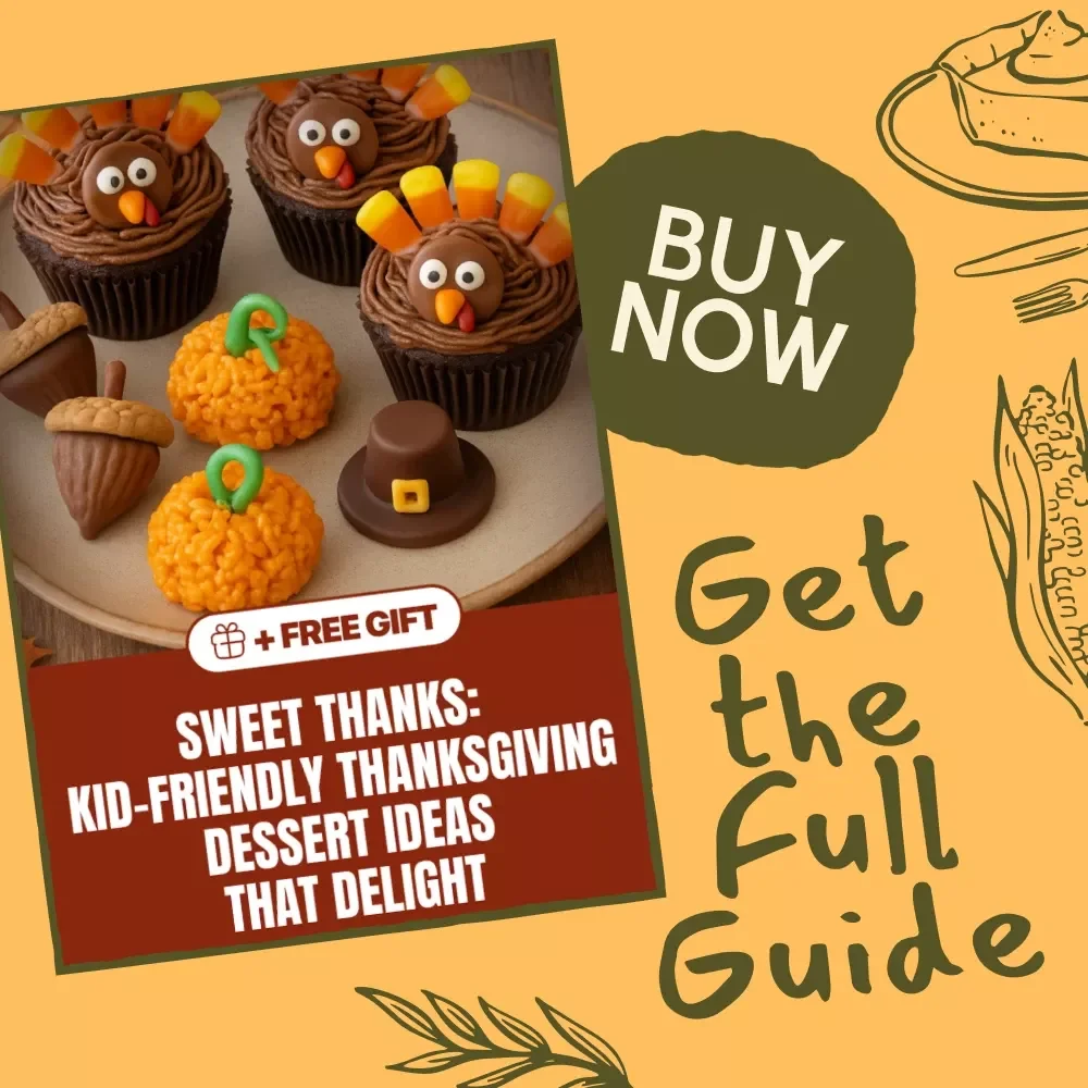 Sweet Thanks: Kid-Friendly Thanksgiving Dessert Ideas That Delight | Digital Guide for Fun, Easy, and Family-Friendly Holiday Treats