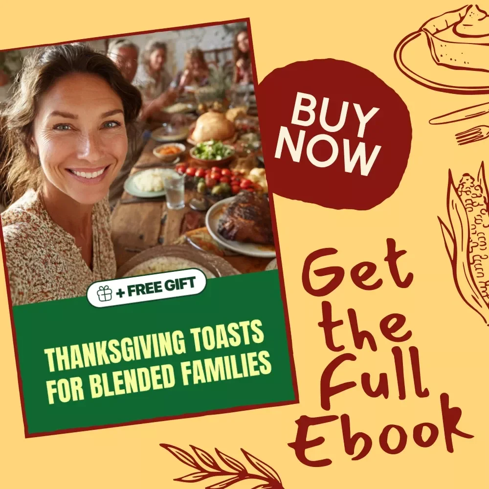 Thanksgiving Toasts for Blended Families | Ebook Guide with Thanksgiving Toast Ideas for Blended Families