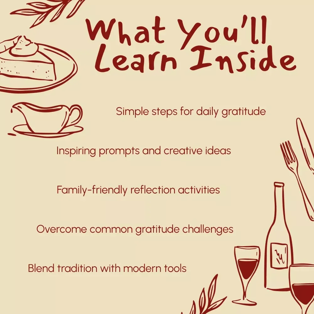 Filling Your Thanksgiving Jar with Joy and Meaning | Gratitude eBook Guide for Families | Digital Download for What to Write in a Thanksgiving Gratitude Jar | Printable PDF for Daily Thankfulness Practice