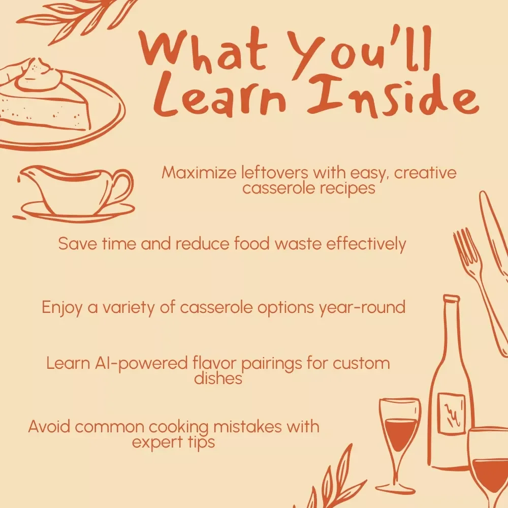 From Feast to Fabulous: Transforming Thanksgiving Leftovers into Delicious Casseroles eBook - Creative Recipes & Practical Tips