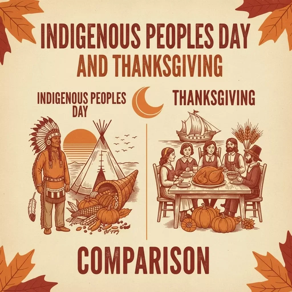 Indigenous Peoples Day and Thanksgiving Comparison Guide | Digital Download | Learn What Is Indigenous Peoples Day vs Thanksgiving | Cultural Awareness eBook for Teachers, Students, and Lifelong Learners