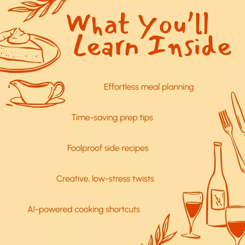 Feast Without the Fuss | Easy Thanksgiving Side Dishes Digital Guide for Effortless Holiday Cooking, No-Fail Classics, and Creative Twists