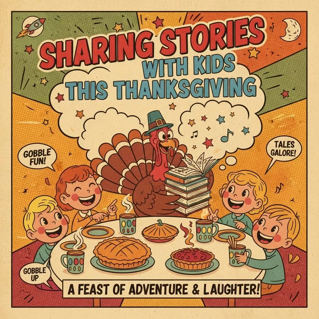 Sharing Stories with Kids This Thanksgiving – A Heartfelt Guide on How to Talk to Kids About Thanksgiving History, Gratitude, and Culture | Digital Download eBook for Families and Educators
