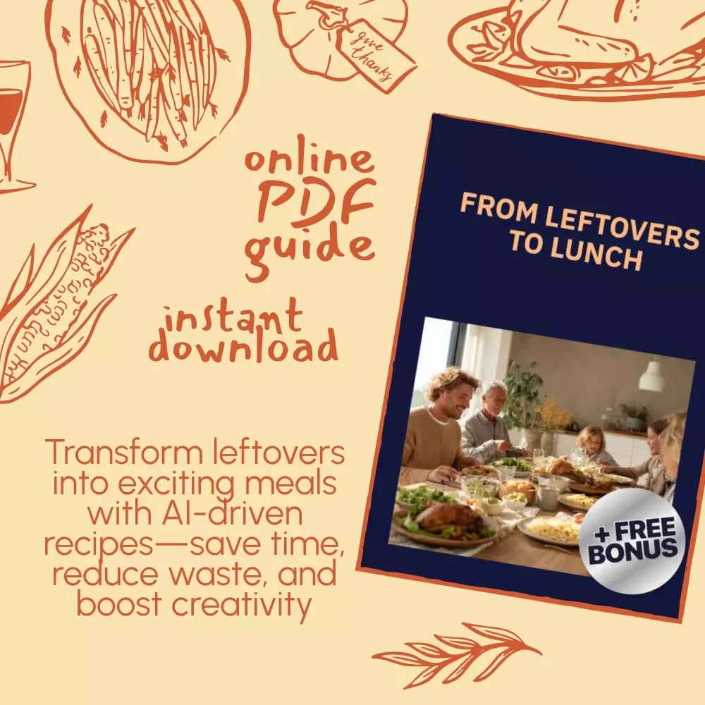 From Leftovers to Lunch: The Ultimate AI-Driven Guide for Transforming Your Leftovers into Delicious New Meals