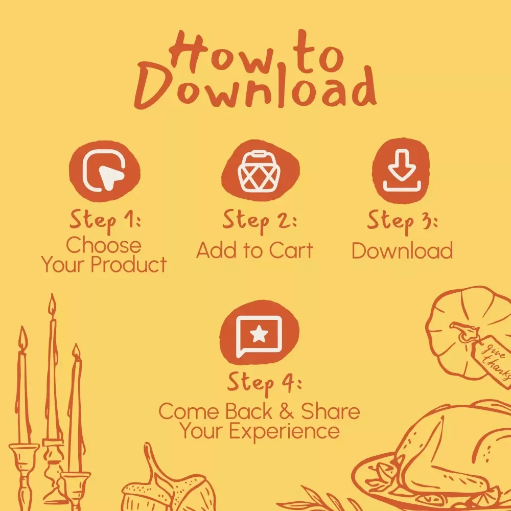 Grandparent-Approved Thanksgiving Gratitude Checklist | Printable Family Gratitude Guide | How to Include Grandparents in Thanksgiving Gratitude Rituals | Cozy Holiday Digital Download