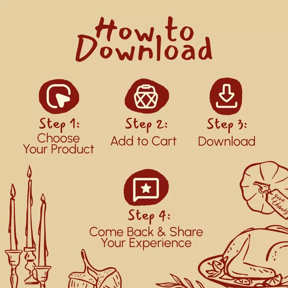 Grateful Words: Your Thanksgiving Letter Guide | How to Write a Letter of Thanks to Someone at Thanksgiving | Digital Gratitude Writing eBook & Printable Guide