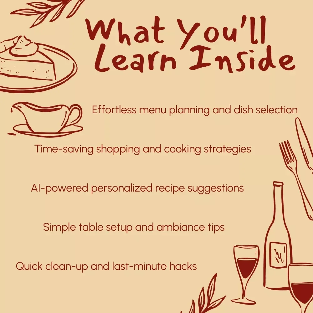 Thanksgiving Feast Made Simple: The Best Way to Plan a Thanksgiving Dinner for 6 People