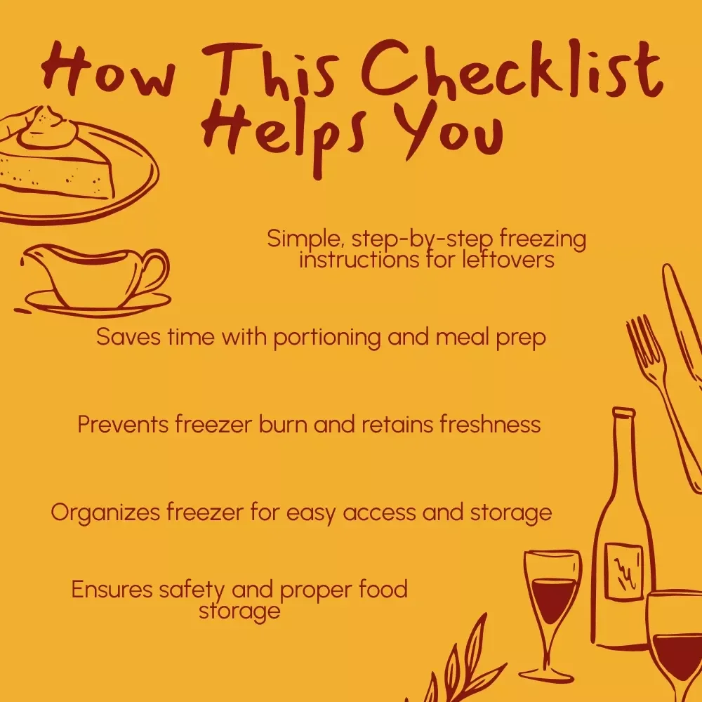 Freeze It, Please! Your Fun Checklist for Freezing Thanksgiving Leftovers – Easy Guide & Tips for Storing Holiday Food