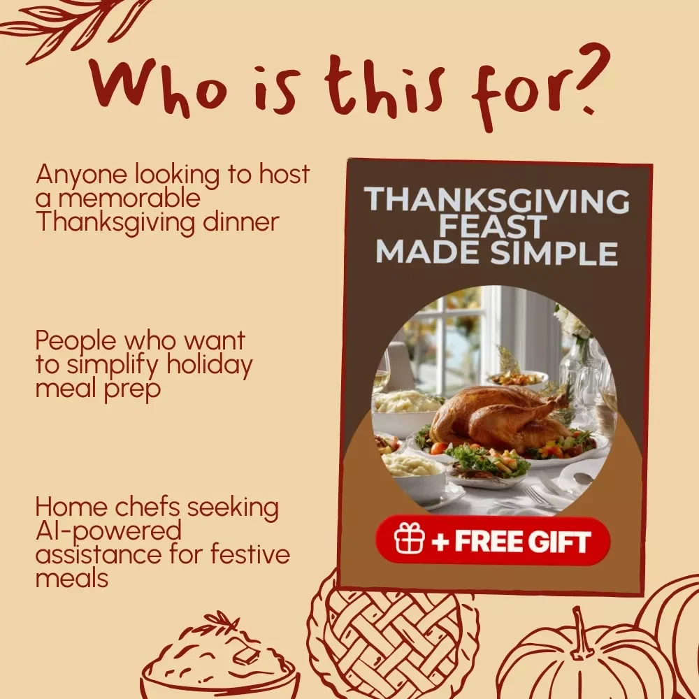 Thanksgiving Feast Made Simple: The Best Way to Plan a Thanksgiving Dinner for 6 People
