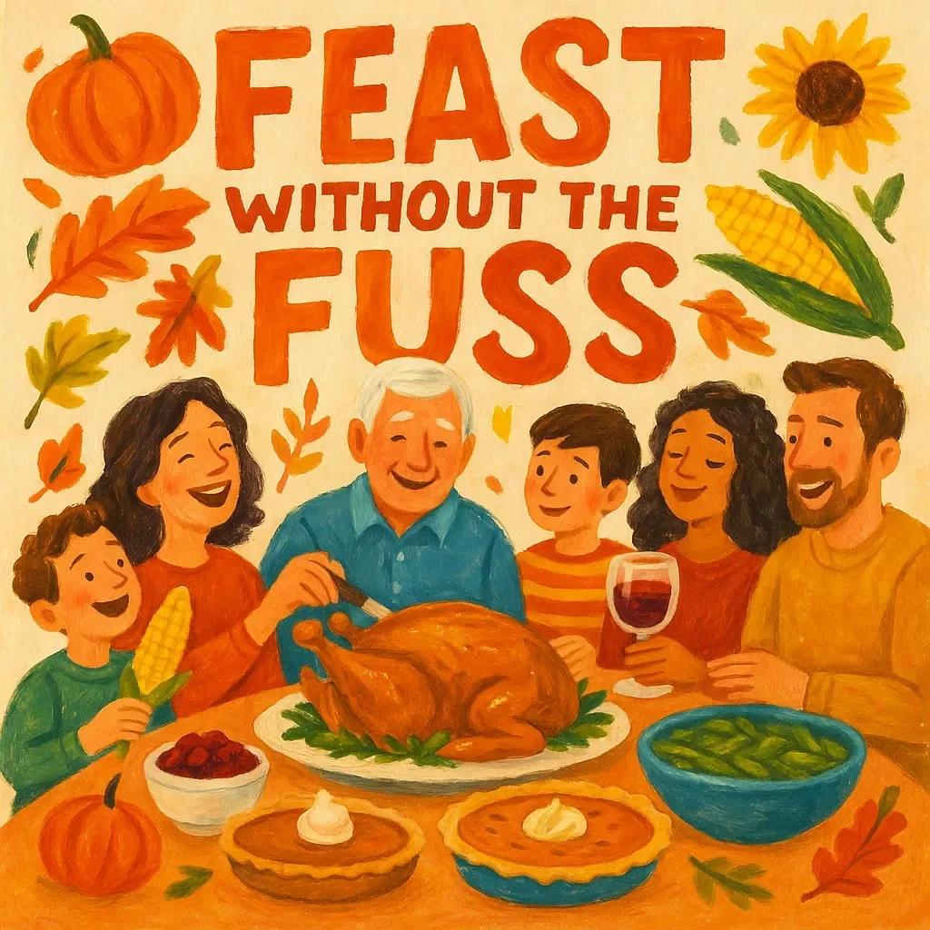 Feast Without the Fuss | Easy Thanksgiving Side Dishes Digital Guide for Effortless Holiday Cooking, No-Fail Classics, and Creative Twists