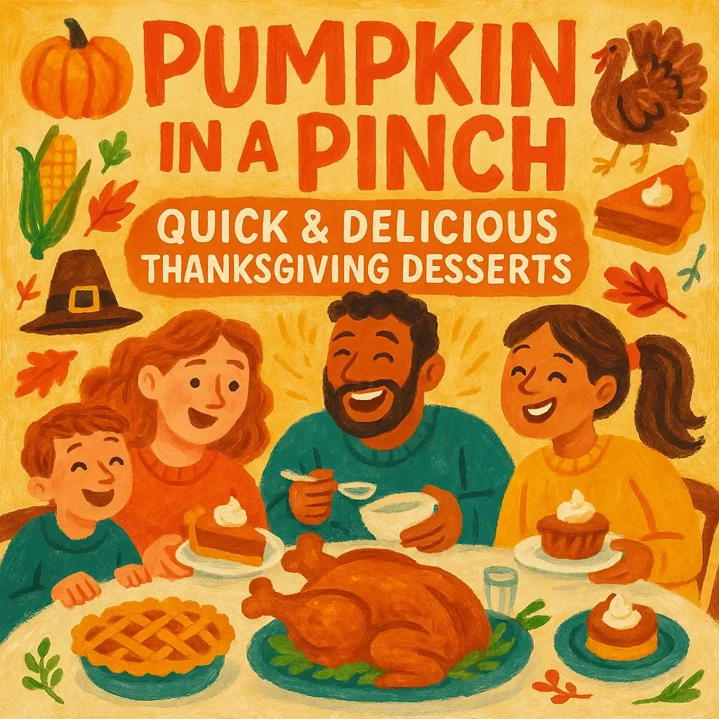 Pumpkin in a Pinch: Quick & Delicious Thanksgiving Desserts | Instant Digital Guide for Quick Pumpkin Dessert Ideas, Easy No-Bake Treats & Fast Holiday Recipes