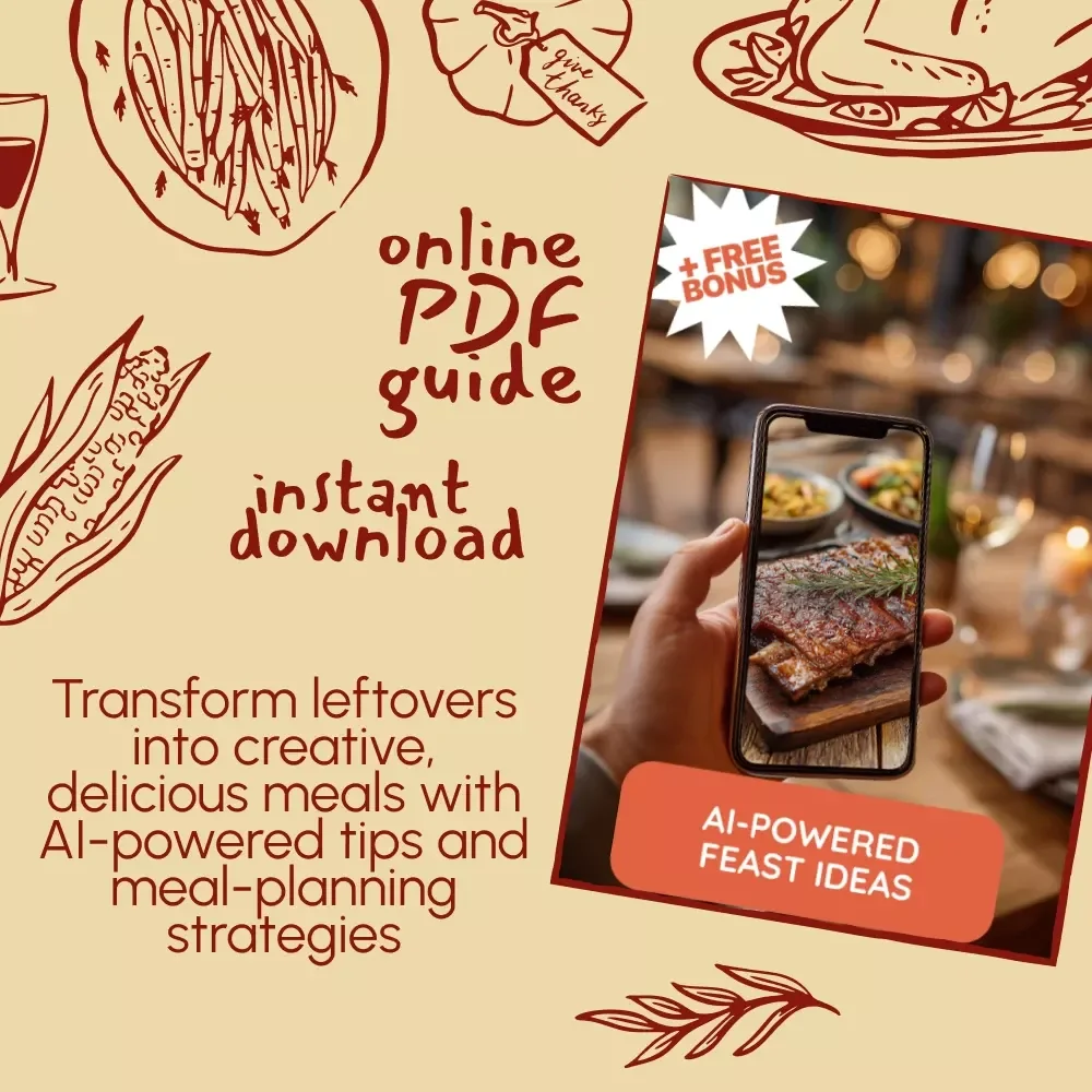 AI-Powered Feast Ideas: Transform Leftovers with AI Tools for Creative, Sustainable Cooking
