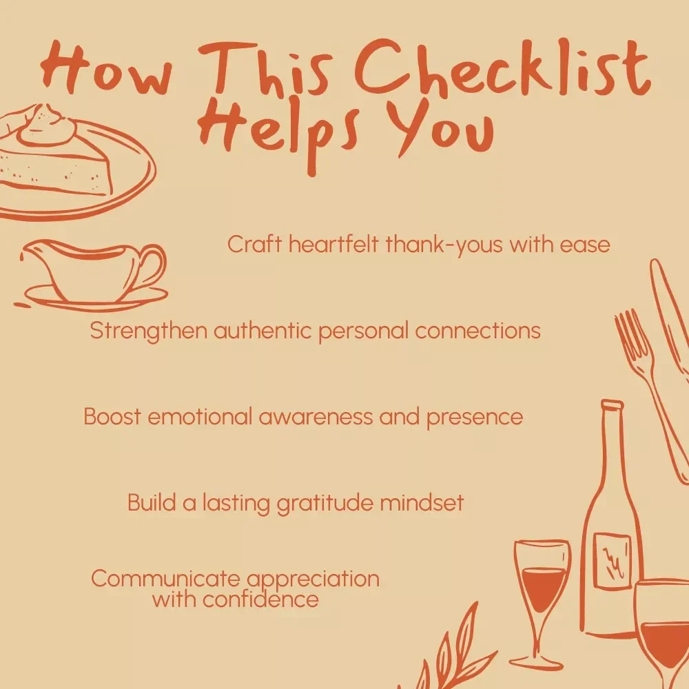 Gratitude That Actually Lands: Ditch the Clichés | Authentic Gratitude Checklist | How to Avoid Gratitude Clichés and Be Authentic