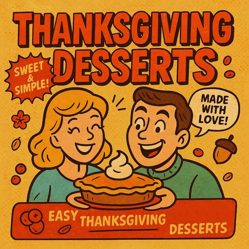 Sweet & Simple: Easy Thanksgiving Desserts Anyone Can Make | Digital Download Guide for Easy Thanksgiving Dessert Recipes, Holiday Baking Made Simple