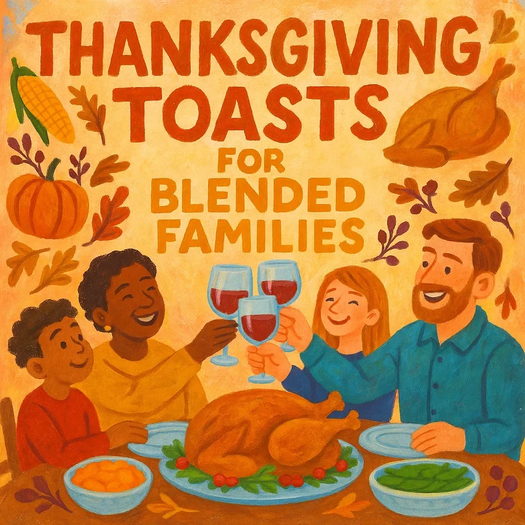 Thanksgiving Toasts for Blended Families | Ebook Guide with Thanksgiving Toast Ideas for Blended Families