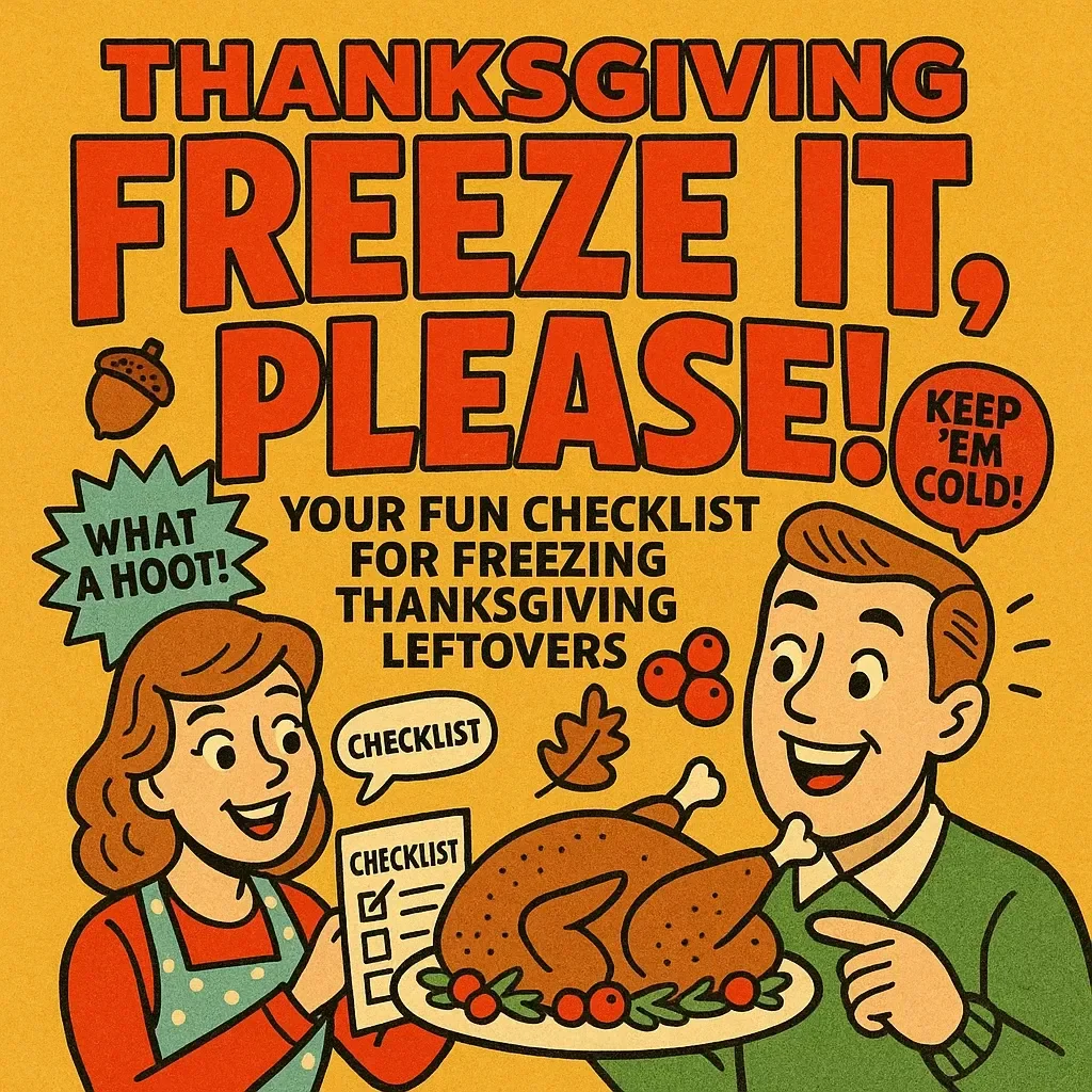Freeze It, Please! Your Fun Checklist for Freezing Thanksgiving Leftovers – Easy Guide & Tips for Storing Holiday Food
