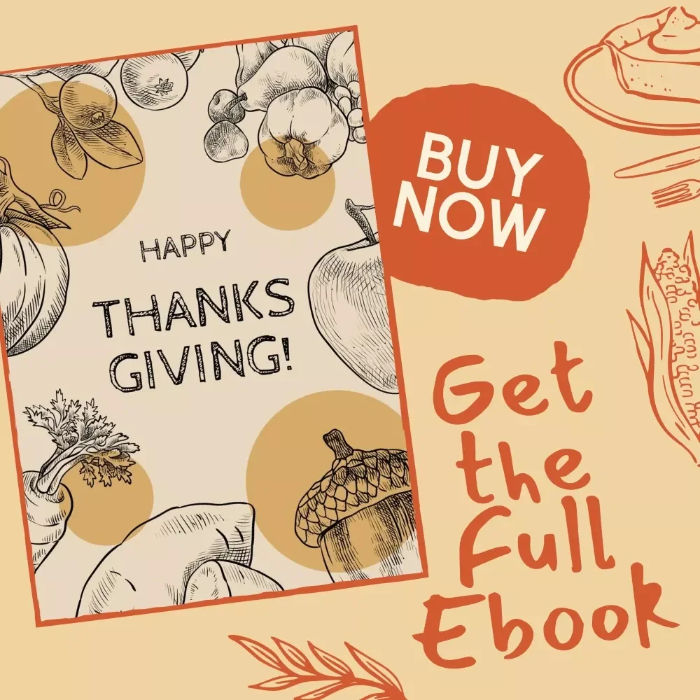 How to Use AI to Optimize Thanksgiving Grocery List | Digital eBook for Stress-Free Holiday Planning