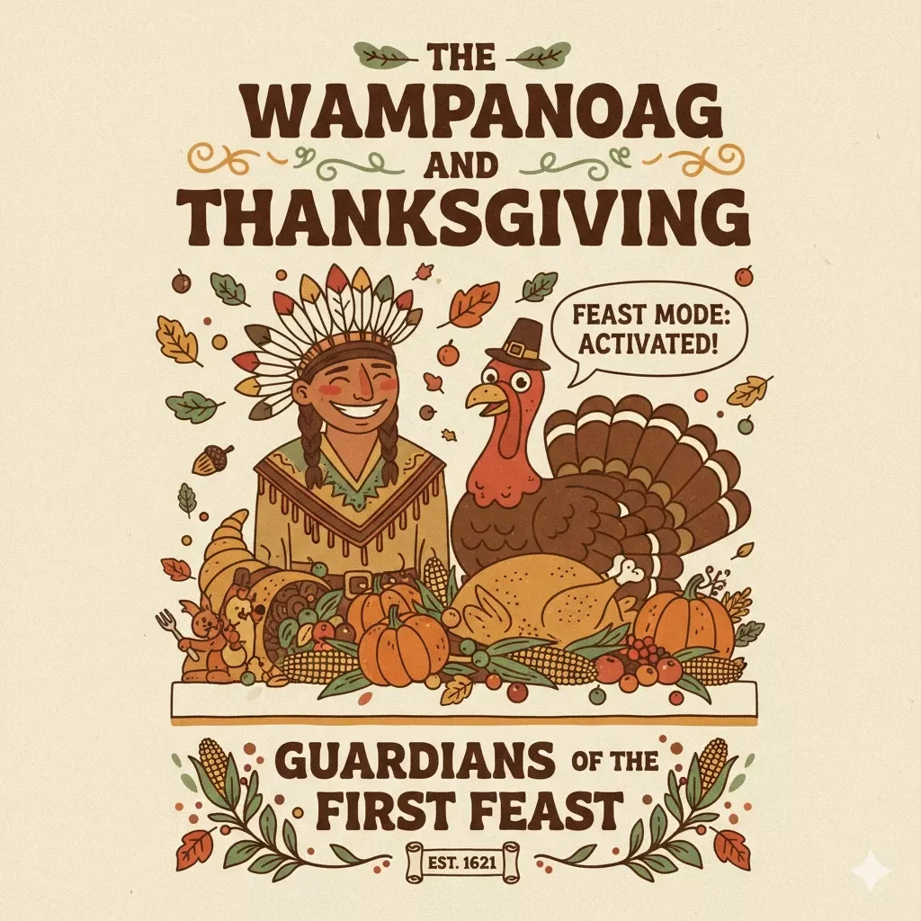 The Wampanoag and Thanksgiving: Guardians of the First Feast | Educational eBook on Native American History, Indigenous Culture, and Thanksgiving Origins | Digital Download for Teachers, Parents, and Students