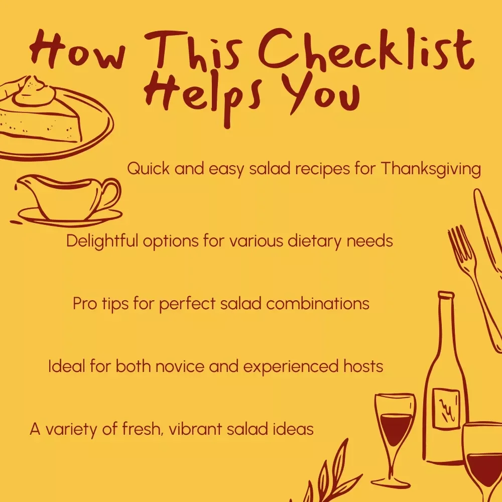 Easy Thanksgiving Salads Everyone Will Actually Eat (and Love) - Thanksgiving Salad Ideas eBook & Checklist for a Crowd-Pleasing Feast