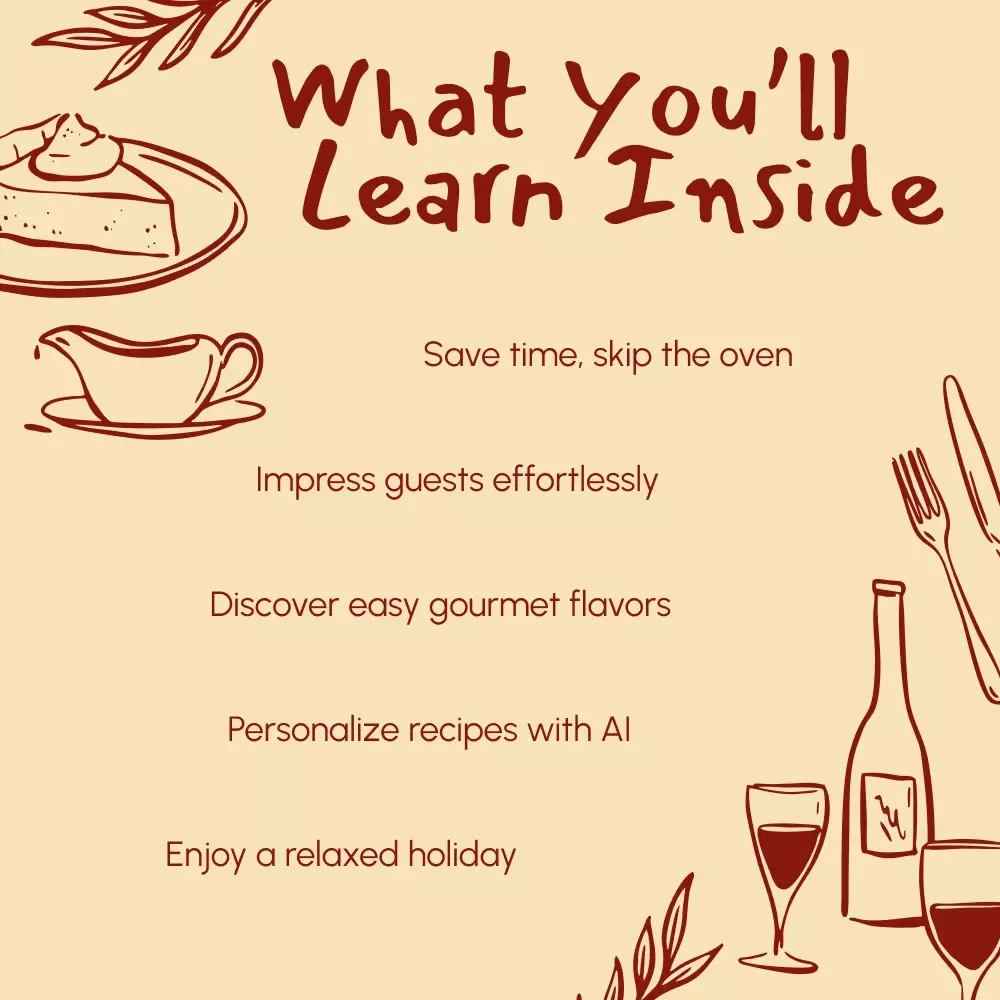 No-Bake Thanksgiving Treats: Sweet Simplicity for a Stress-Free Holiday | Easy No-Bake Thanksgiving Desserts Guide | Digital Download eBook for Effortless Holiday Entertaining