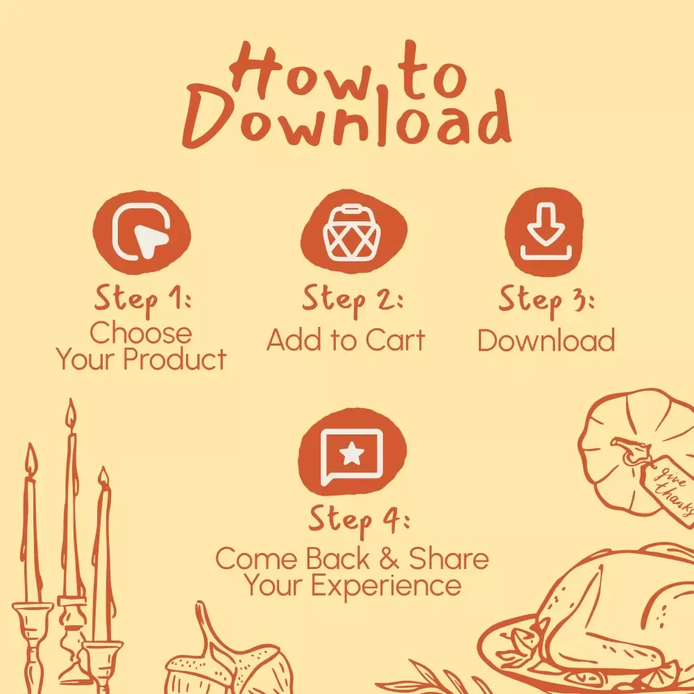 Feast Made Easy | Thanksgiving Menu Planning Guide | How to Plan a Simple Thanksgiving Menu | AI Recipe & Cooking Assistant | Printable Digital Download