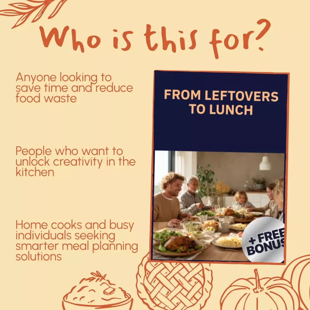 From Leftovers to Lunch: The Ultimate AI-Driven Guide for Transforming Your Leftovers into Delicious New Meals
