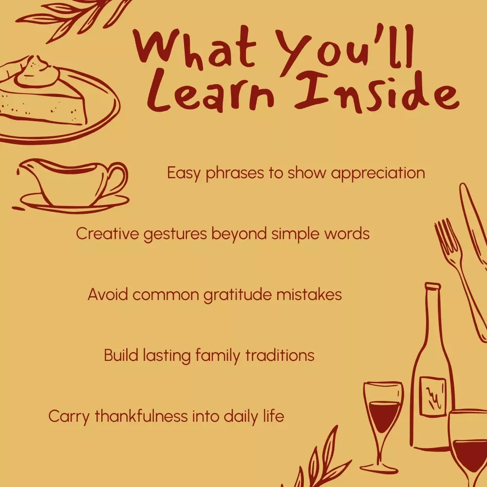 Expressing Thanks to Your Family This Thanksgiving Guide | How to Thank Your Family at Thanksgiving with Words, Gestures & Traditions