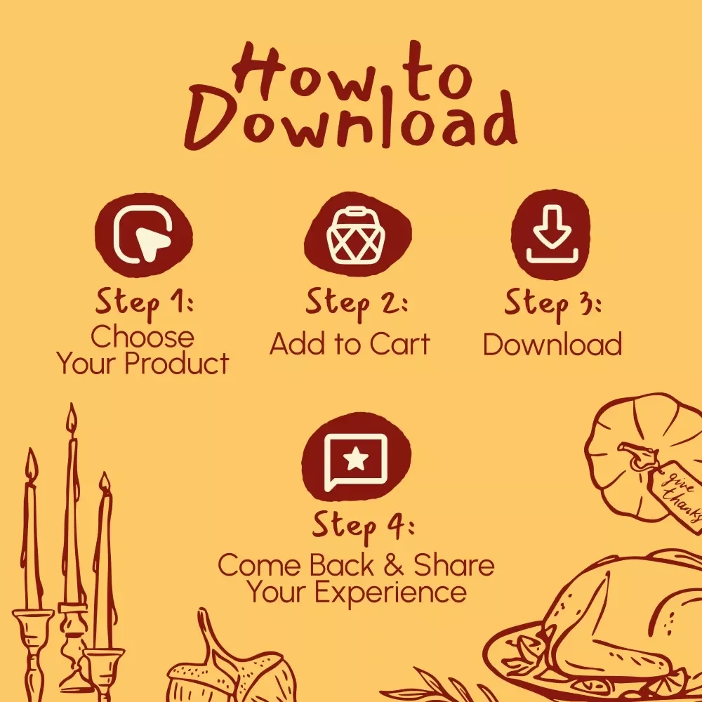 Grateful Hearts, Joyful Tables | A Thanksgiving Guide to Meaningful Gratitude & Celebration | Digital Download for Families, Journals & Creative Traditions