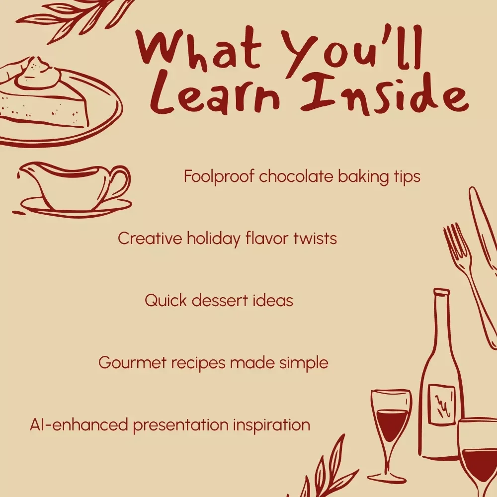 Sweet Thanks: Chocolate Dessert Recipes to Wow Your Thanksgiving Table | Thanksgiving Chocolate Dessert Recipes eBook for Home Bakers, Hosts & Dessert Lovers