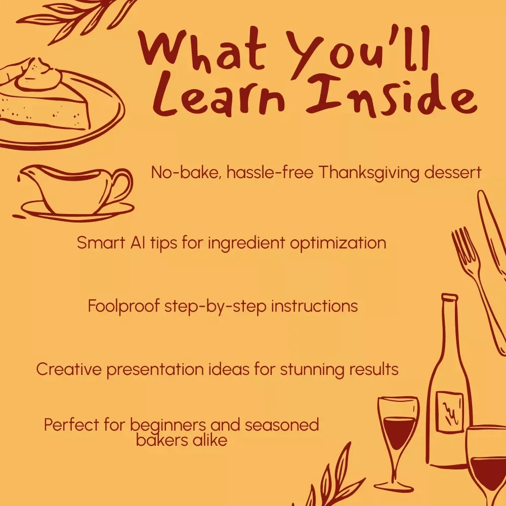 No-Bake Pumpkin Cheesecake Magic: A Sweet and Simple Thanksgiving Treat - Digital Download Guide
