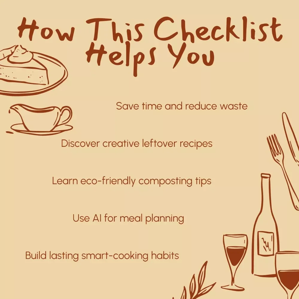 Creative Ways to Use Thanksgiving Leftovers & Bits | Zero-Waste Thanksgiving Guide | What to Do with Thanksgiving Scraps | Digital Download eBook