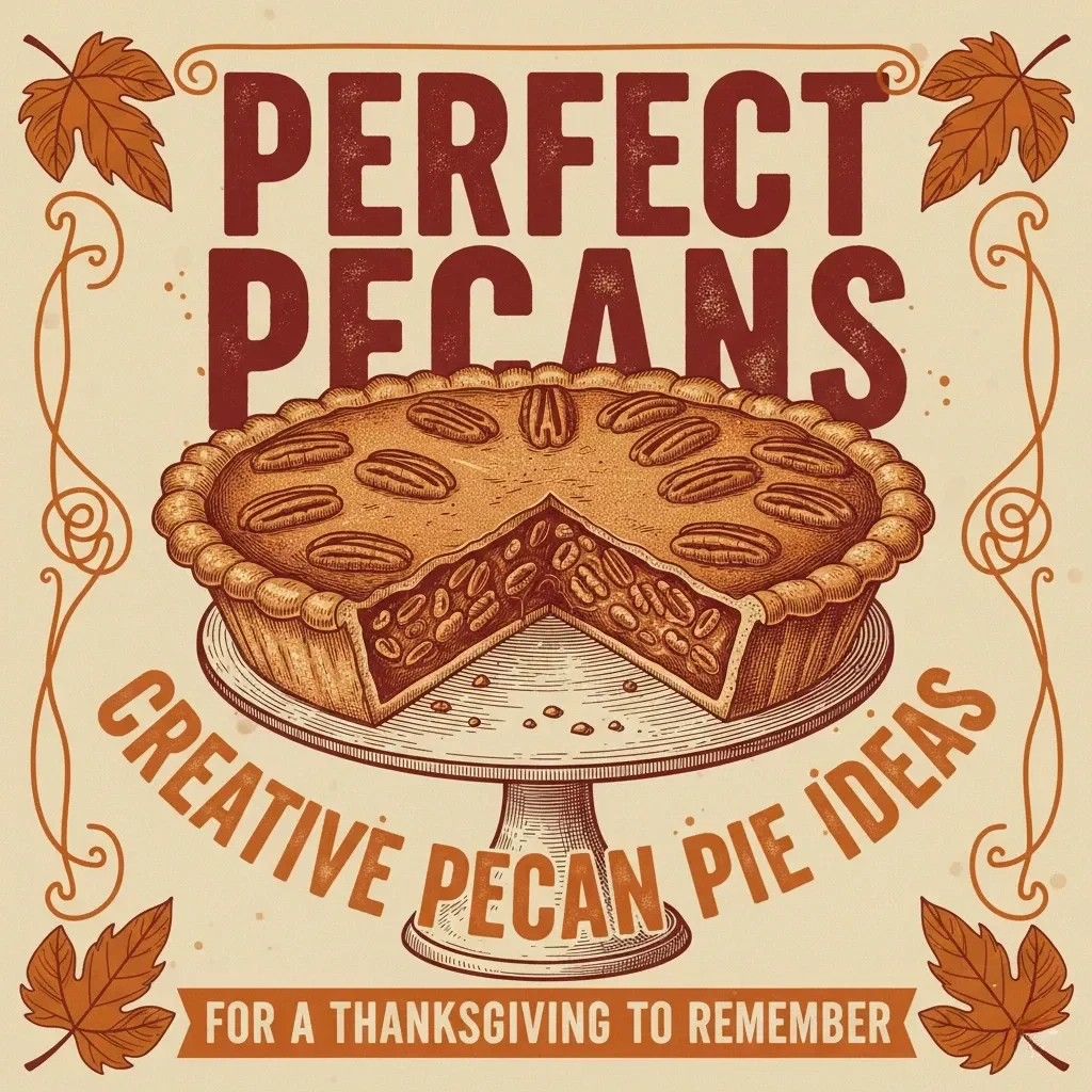 Perfect Pecans: Creative Pecan Pie Ideas for a Thanksgiving to Remember | Thanksgiving eBook | Holiday Baking Guide | Digital Download | Pecan Pie Recipe Book | AI Recipe Inspiration | Festive Dessert Ideas